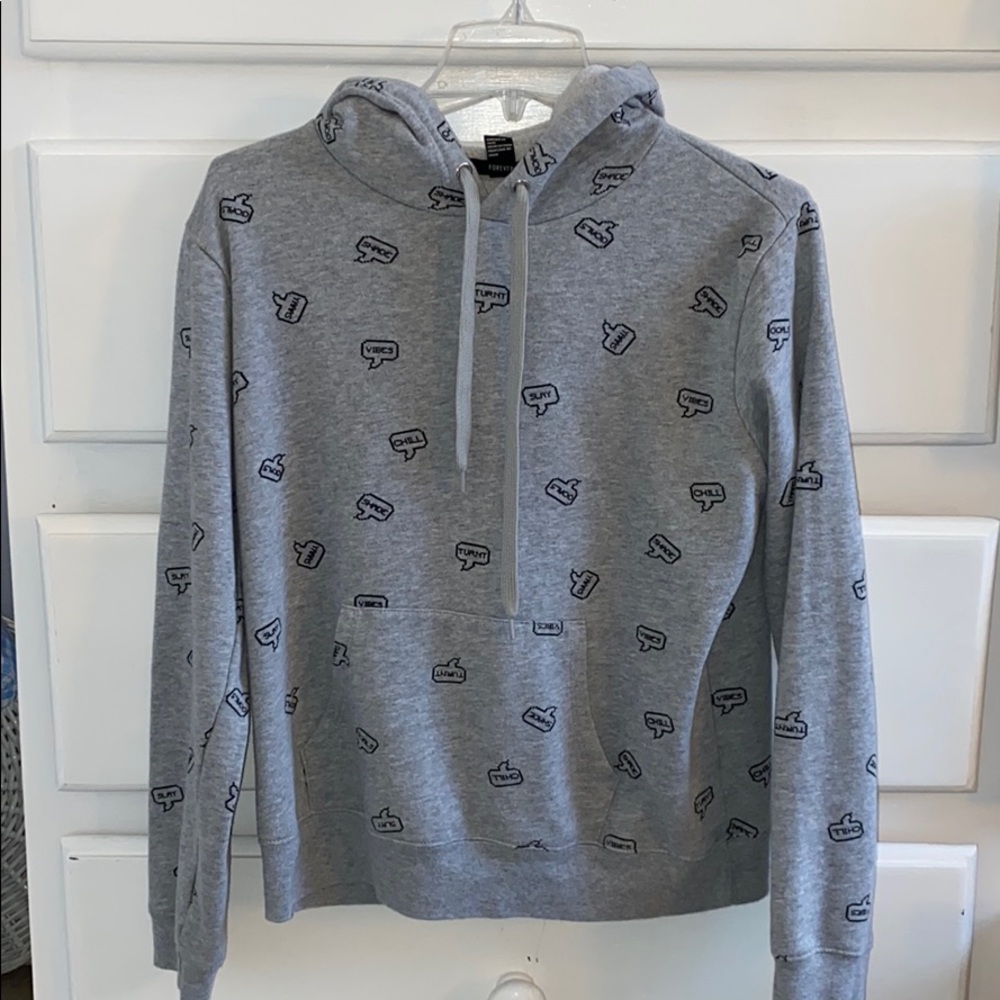 Text Bubble Hoodie